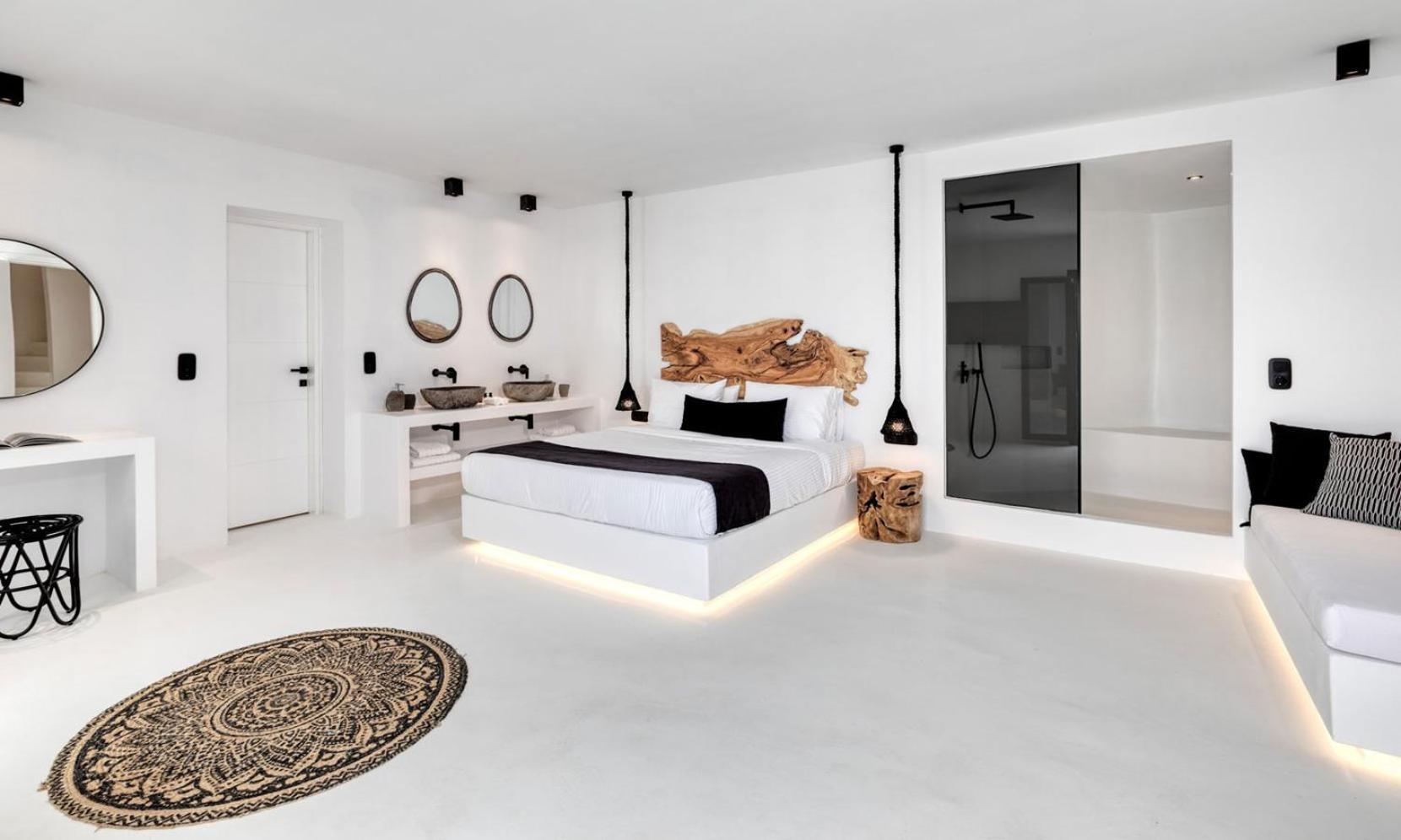 Psarou Black Villa 2 Kültér fotó